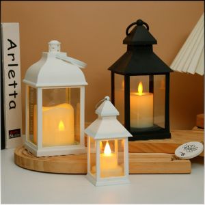 Night Light Led Wind Lamp Warm Simulation Handheld Restaurant Atmosphere Portable