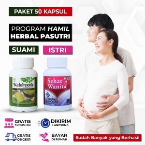 Obat Penyubur Kandungan Bantu Promil Program Hamil Suami Istri Penyubur Sperema Pria Pengental Sperma Air Mani Encer Herbal Bantu Promil Pasutri Alami Keloreena Dan Sehat Wanita