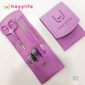 HAYYLIFE Manicure Set Isi 7 Pcs - Gunting Kuku Stainless Steel HL-BAB709