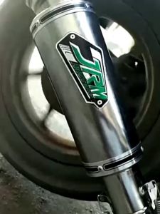 Knalpot Racing JRM Fulkrum Supra kharisma Blade Revo Kirana Astrea Jupiter Vega Force Axelo Smash Shogun Kaze C70