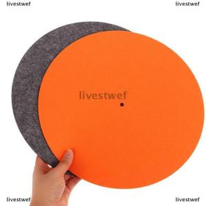 [COD] livestwef 1PC Slip Mat Felt Turntable Platter Mat For LP Vinyl Record Audio Replacement DIY Accessories Audiophile Thick Turntable Mat
