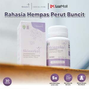 SKINNYKU - Obat Pelangsing Badan Paling Ampuh Tanpa Efek Samping / Kapsul Diet BPOM dan HALAL