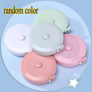 1.5m Round Portable Soft Tape Measure Clothes Measuring Retractable Meter Ruler Push Button
