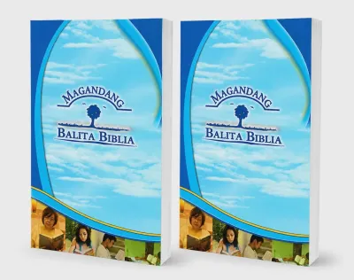 Magandang Balita Biblia MBBTAG050 (blue cover)