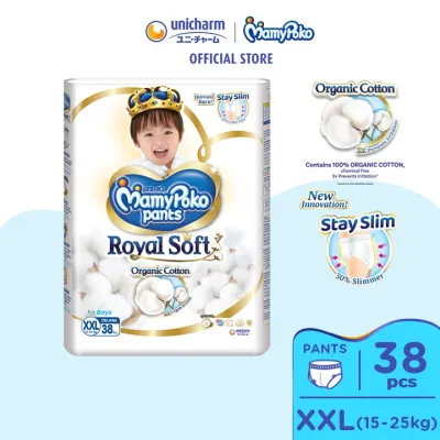 MamyPoko Royal Soft Pants Diapers [BOY] XXL38 (1 Pack)