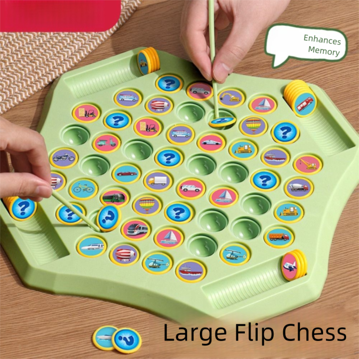 ANGUIS with Chessboard Memory Flip Chess Fruit Flip Memory Game ...