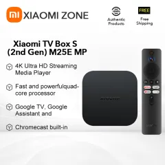 Xiaomi TV Box S (2nd Gen) 4K Ultra HD 2GB/8GB Google TV - Black