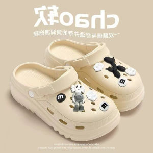 [Free Shipping] 2026 New Thick-Soled Clog Sandals for Women Summer Outdoor Wear Ultra-Soft Comfortable Non-Slip Odor-Resistant Closed-Toe Slippers for Women