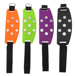 Ice Grip Antislip Shoe Boot Ice Traction Slip on Snow Ice Spikes Crampons Cleats Footwear Traction Adjustable for Skiing