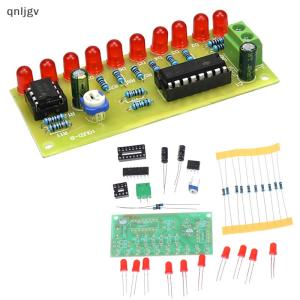 🔥🔥🔥qnljgv Led Chaser chảy nước ánh sáng NE555 mô-đun + cd4017 PCB board DIY Kit