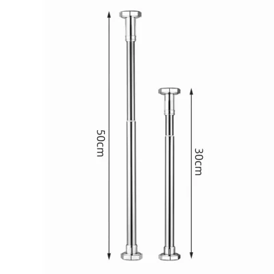 LAZALAI Folding Table Support Rod Support Foot Stainless Steel Desk Support Foot Stand Heighten Adjustable Height Furniture Support Legs Cabinets