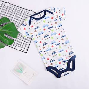 บอดี้สูท สำหรับเด็ก 3-9 เดือน ขายยกเซ็ต 5 ชิ้น เซริสใบมุนริเซนู (สินค้าไซร์ยุโรป)