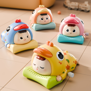 Đồ chơi em bé tập bò vặn cót cực đáng yêu cho bé gà vặn cótchất liệu nhựa ABS nguyên sinh an toàn