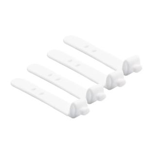 BODO Silicone Cable Organizer Data Binding Winder Holder Marker Tape Lead Straps