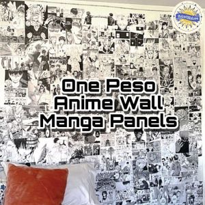 50 pcs ANIME WALL STICKER MANGA PANELS A6 WATERPROOF WALL DECOR ATTACK ON TITAN HAIKYUU JJK ETC