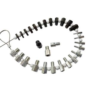 EO4MD Inch and Metric Size Nut and Bolt Thread Checker Set 26Pcs Precise Thread Checker Measuring Inspection Tool Universal Thread Measuring Tools Bolt Nut Screw Thread