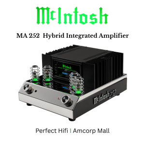 McIntosh MA252 Hybrid Integrated Amplifier 100W Tube Preamp Solid State Power — Made in USA