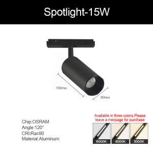 [Smart LED] Smart Recessed Magnetic Track Lights design led Lamp Magnetic Rail Ceiling System Indoor