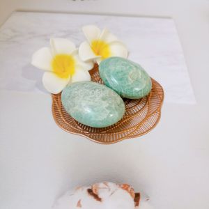 Palm đá thiên hà (Amazonite) đá thanh tẩy tarot