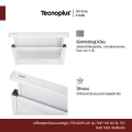เครื่องดูดควันแบบมาตรฐาน Tecnoplus รุ่น TNP HD 60 SL PO (สีสเตนเลส) ขนาด 59.8 ซม.. 