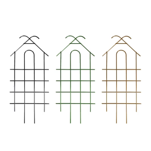 Wrought Metal Trellis Indoor Potted Growing Climbing Rack for Home Garden Yard Gardening Tool Supplies