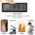 Big Digital Countdown Days Timer Clock - 999 Days Count Down Clock Timer for Graduation Lab Kitchen. 