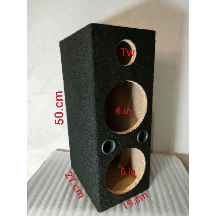 BOX SPEAKER 6 INCH DOUBLE DAN TWITER ( model S,R) | Lazada Indonesia