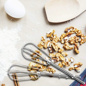 หัวผสมสำหรับครีมอบขนมหัวเครื่องผสมมือจับไฟฟ้าเครื่องอุปกรณ์เสริมที่ตีไข่วัสดุสแตนเลส