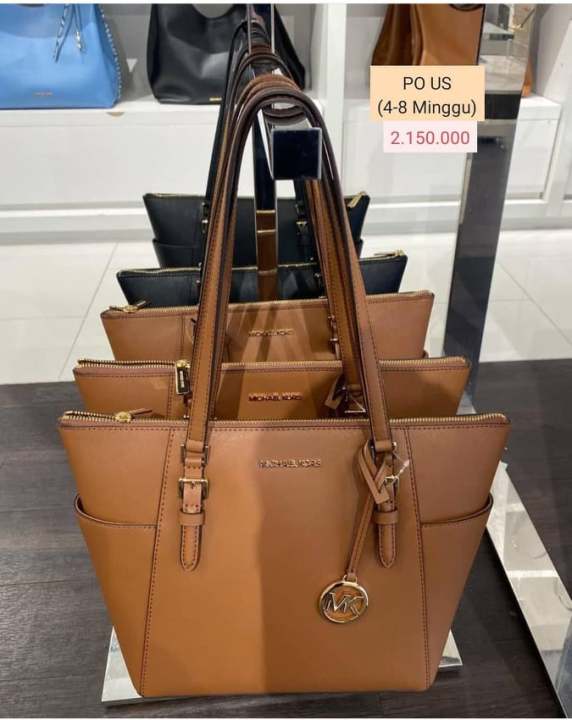 Michael kors shop tote bag straps