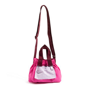 MABULA Candy Color Womens Tote Shopper Bag Brand Stylish Shoulder Bag For Woman Foladble Hobo Purse Nylon Lightweight Grocery Tote Handbag
