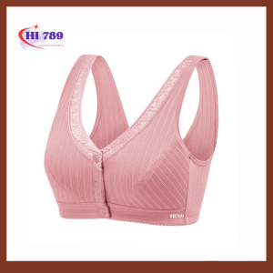 Bra Seamless Push Up Nirkabel Tanpa Busa Kancing Gesper Depan 2084