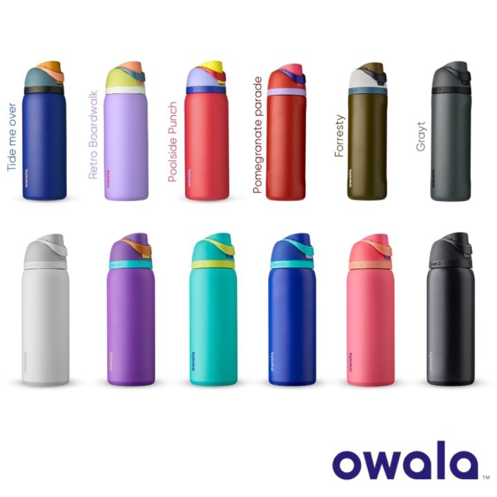 Owala FreeSip™ 32-Ounce (946ml) Insulated Stainless-Steel Water Bottle ...