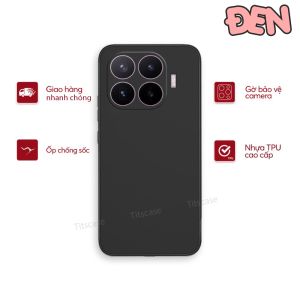 Ốp lưng cho Xiaomi 17T / 17T PRO mềm dẻochống bám vân tay bám bẩn bảo vệ camera TPU