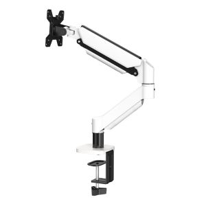 2 in 1 Monitor & Laptop Arm Monitor Stand 10-32” Ergonomic Desk Monitor Mount Adjustable Laptop Support