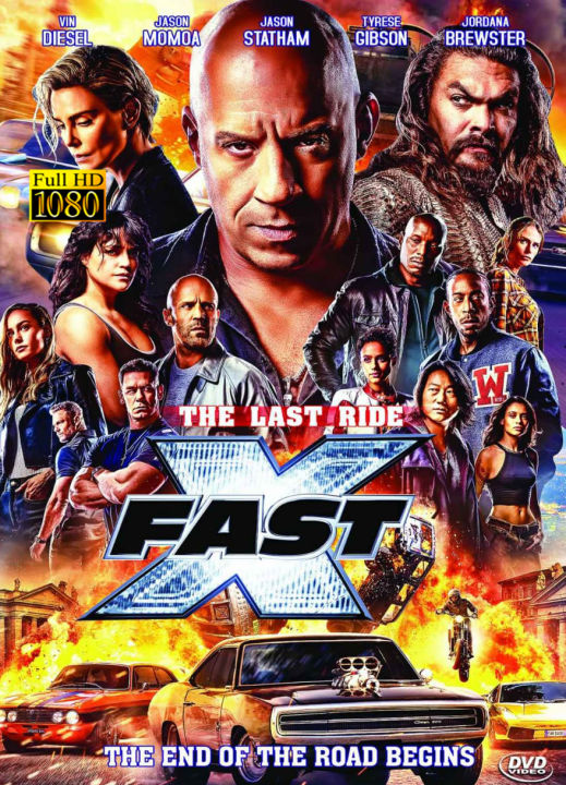 DVD Fast X (2023) t2600-10 | Lazada