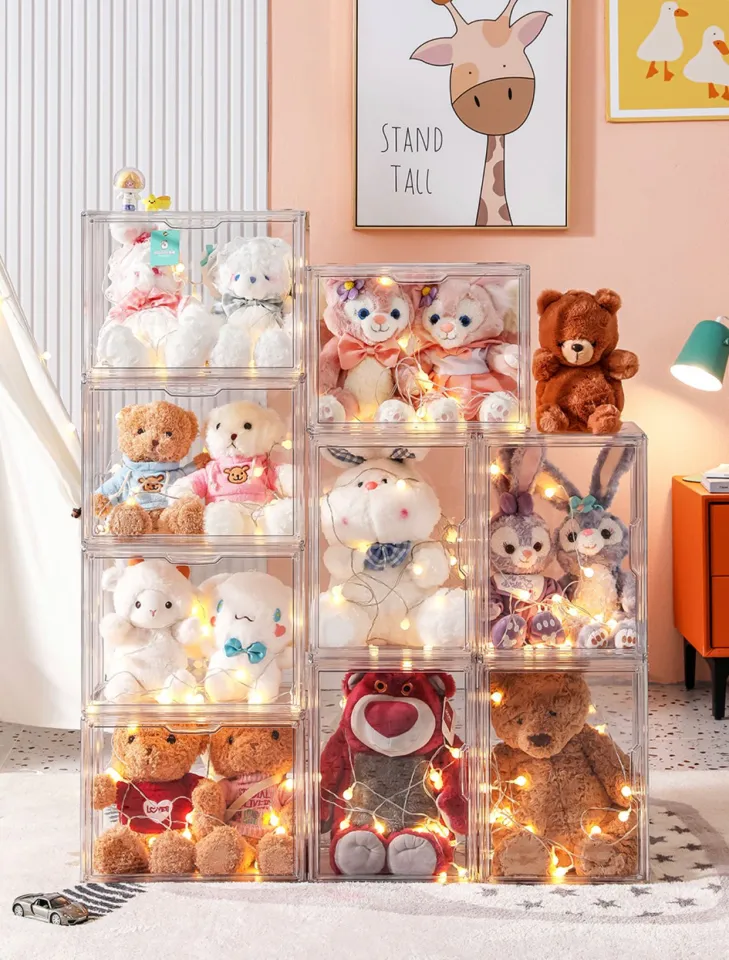 Toy Storage Large Teddy Bear Display Case Toy Box Large Stuffed - Main Image
