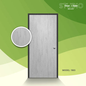 [FREE INSTALLATION] Full Solid Laminate Bedroom Door Premium Laminate Colour Suitable for HDB BTO Resale Condo 1 Year Warranty