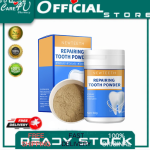 New Teeth Teeth Whitening Tooth Powder Antibacterial Cleaning Herbal Sensitive Ubat 神龈粉牙龈萎缩敏感口腔清洁牙齿亮白洁牙粉
