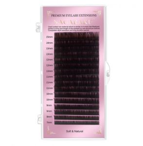 nagaraku brown / coklat bulumata eyelash extension warna coklat / bulumata nagaraku brown