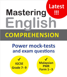 Interactive English Comprehension Practice for IGCSE & PMR Grades 7-9 - Digital PDF Workbook