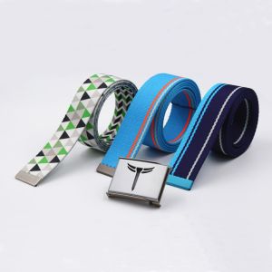 Teeoff 3 Pack Golf Web Belt Reversible Metal Buckle