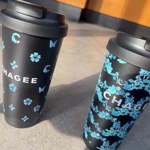 CHAGEE Authentic Oriental Fantasy Stainless Steel Large Capacity Travel Insulated Water Tumbler