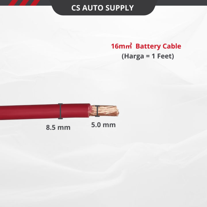 1%20Feet%20x%20Battery%20Cable%2060A%20100A%20150A%2016m%E3%8E%A1%20for%20Car%20Lorry%20Boat%20Truck%20Earth%20100%25%20Copper%20Made%20in%20Malaysia%20(1%20Kaki)%20-%20Image%204