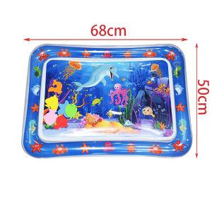 Baby toys 6 months baby water mat crawling mat baby Summer PVC material providing multiple forms of air