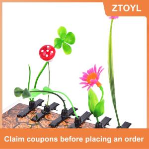 【ZTOYL】 Kẹp tóc cỏ dễ thương kẹp tóc đậu nấm hoa kẹp tóc trồng cây cho nữ trẻ em