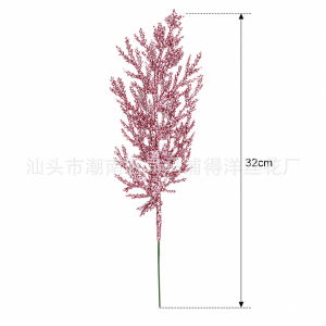 Holiday Dress Accessories Simulation Green Plants Pine Cypress Pine Needles Christmas Decorations Home Bedroom Living Room Vase Flower Arrangement Materials