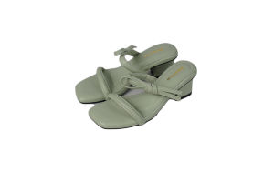 [BONUS MASKER] Specta Sandal Heel Wanita Terbaru BP 0602 Hijau Tosca Sentra Grosir Bandung
