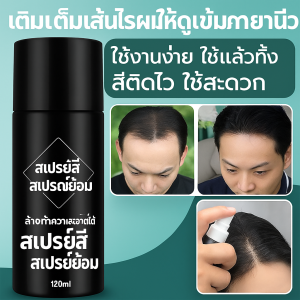 สเปรย์สีแบบใช้แล้วทิ้ง สเปรย์ย้อมสีทันที