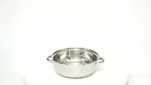 3 Tier Multipurpose Stainless Steel Steaming Pot Cookware Food Cooking Pan Cooker Steam Pot Food Cooking + Glass Lid For Vegetable Dumpling Sauce Encrypted Steaming Holes