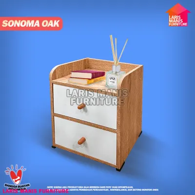 MEJA NAKAS MINI BEDSIDE TABLE MEJA KAMAR TIDUR MINIMALIS MEJA NAKAS PORTABLE MEJA NAKAS MURAH